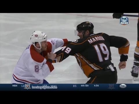 B. Prust (MTL) vs. P. Maroon (ANA)