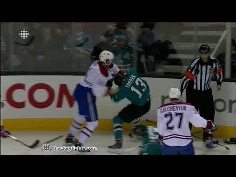 J. Tinordi (MTL) vs. R. Torres (SJS)