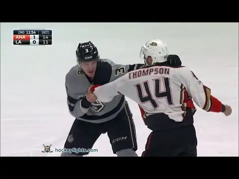 N. Thompson (ANA) vs. B. McNabb (LAK)