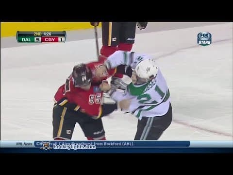 A. Roussel (DAL) vs. S. O'Brien (CGY)