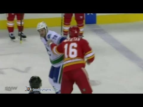 T. Sestito (VAN) vs. B. McGrattan (CGY)