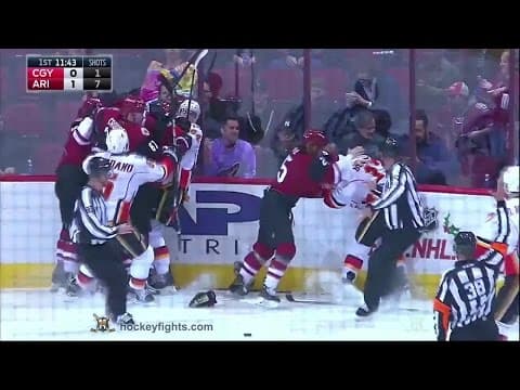 L. Bouma (CGY) vs. R. White (ARI)