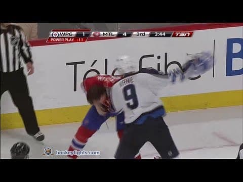 E. Kane (WPG) vs. A. Emelin (MTL)