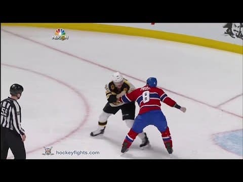 K. Miller (BOS) vs. B. Prust (MTL)