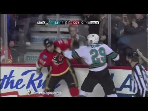 R. Clowe (SJS) vs. G. Desbiens (CGY)