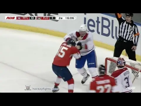 M. McCarron (MTL) vs. P. Thompson (FLA)