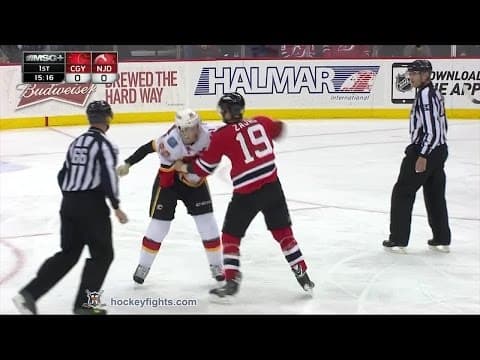 C. Glencross (CGY) vs. T. Zajac (NJD)