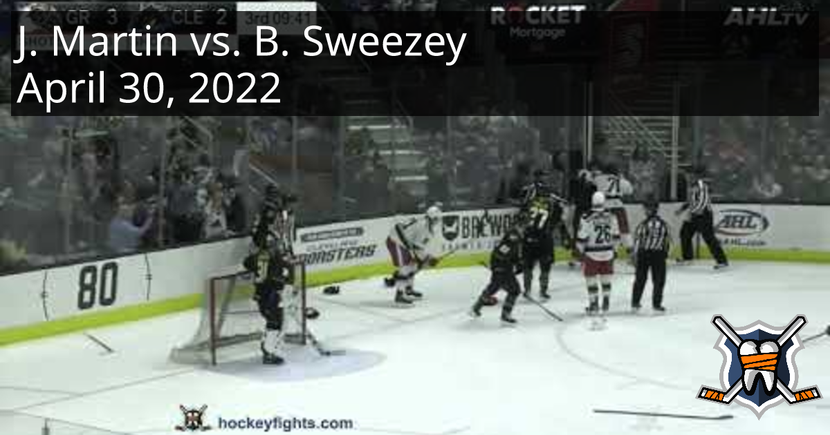 Jonathon Martin Vs. Billy Sweezey, April 30, 2022 - Grand Rapids ...